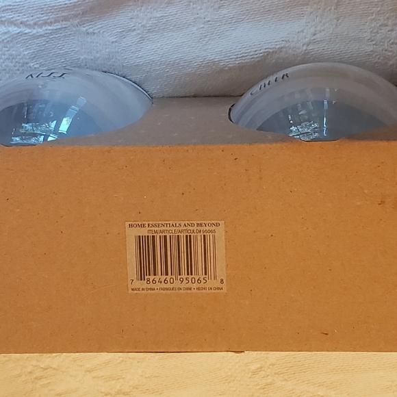 Rae Dunn stemless wine Christmas glasses - Picture 6 of 8